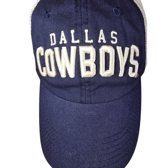 Vintage Dallas Cowboy Snapback Cap Hat Mesh Official Dallas Cowboys Merchandise - Picture 5 of 7